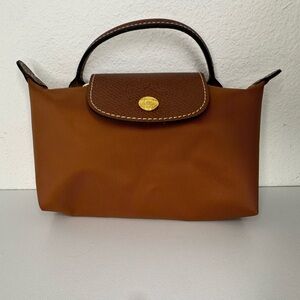 Longchamp Classic Tan Shoulder Bag